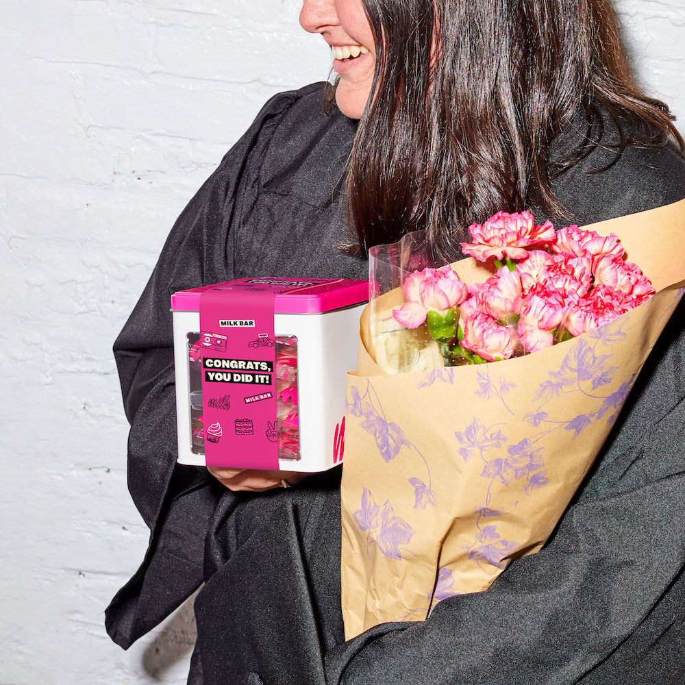 Congrats Gift with Flowers